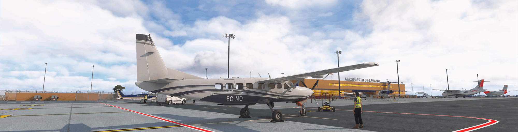 Cessna 208 en LEBZ